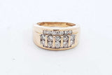 Approx. 0.92ctw Diamond Ring In 10k Yellow Gold 6.8 Grams Size 10.5 Eb1024wrxdu