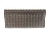 Bottega Veneta Black Intrecciato Long Wallet Sd0726lrzdu