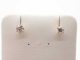 1.07 Cttw Lab Grown Diamonds 14k Yellow Gold 1.0g Stud Earrings Do0326orxde
