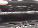 Christan Dior Logo Zip Wallet Black Aa1026wzxsa