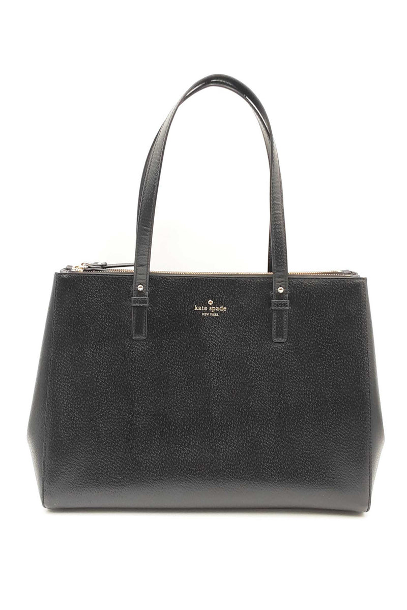 Kate Spade Grand Street Reena Black Leather Tote Bag Fw1024exdu