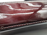 Louis Vuitton Red Amarante Vernis Sobe Patent Leather Clutch Bag Do1124rxzde