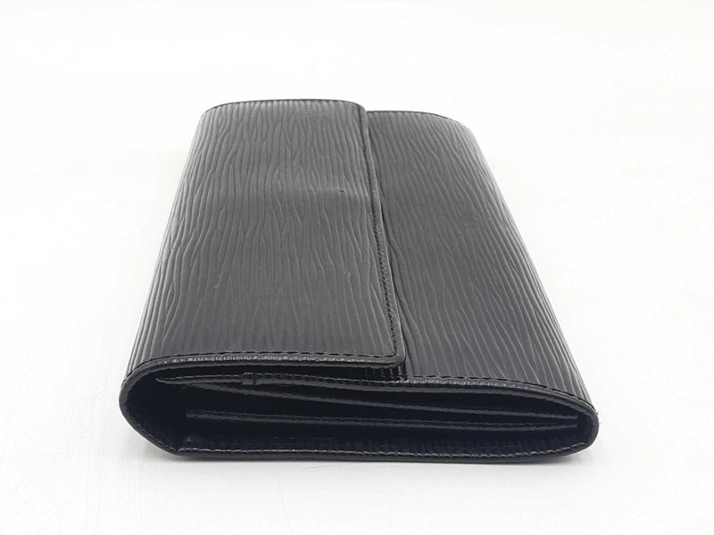 Louis Vuitton Black Epi Sarah Wallet Sd0925lzxsa