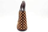Louis Vuitton Damier Sauvage Impala Calf Hair Top Handle Bag Eb0826wrxsa