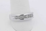 0.4cttw Diamond Ring In 10k White Gold 5.4 Grams Size 9.5 Eb0226wxzsa