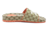 Gucci X The North Face Gg Canvas Slides Uk Size 12 Eb0926lorsa