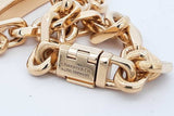Tiffany & Co. Makers 18k Yellow Gold Id Chain Bracelet 67.4g 8.5 In Eb0526prxzdw