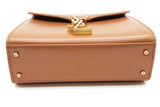 Yves Saint Laurent Brown Leather Cassandra Top Handle Bag Eb0426cxzde
