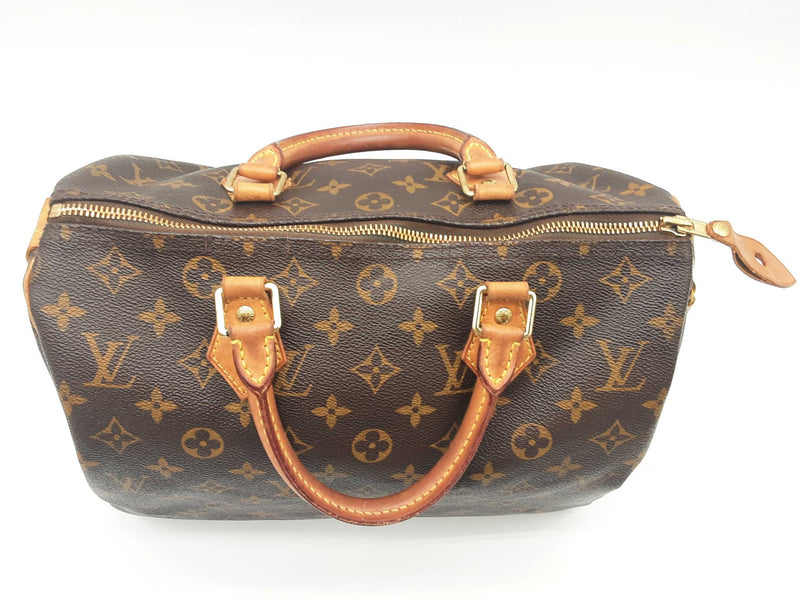Louis Vuitton Monogram Speedy 30 Handbag Sd0925rrzde