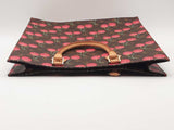 Louis Vuitton Cerises Sac Plat Takashi Murakami Brown Handbag Aa0326ezxsa