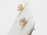 2.02 Cttw Lab Grown Diamonds 14k Yellow Gold 1.1g Stud Earrings Do0826poxde