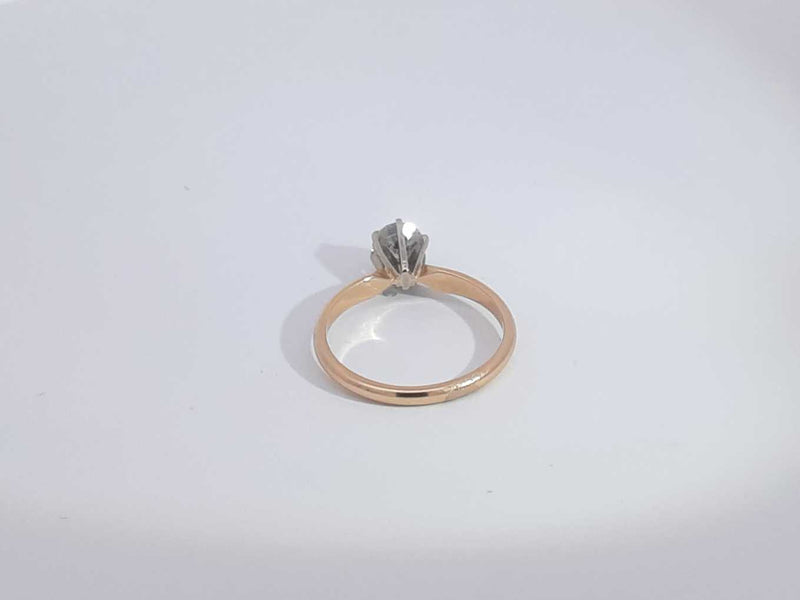 0.50 Cttw Diamond 14k Yellow Gold Ring 2 Grams Size 6 Aa0725oorsa