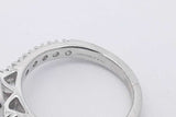 1.79cttw Diamond Ring In Platinum 8.4 Grams Size 6.25 Eb0426wrxzsa