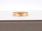 Cartier Small Love Ring In 18k Yellow Gold 3.7 Gram Size 58, Us 8.25 Fw0426rxzdu