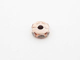 Pandora Cubic Zirconia Rose Gold Plated Geometric Shapes Clip Charm 2.5 Grams Fw0425lxdu