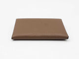 Hermes Calvi Card Holder In Etoupe Epsom Leather Fw1225oxzdu