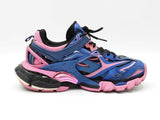 Balenciaga Track 2 Open Sneakers In Pink & Blue Size 7 Fw0826lzxdu