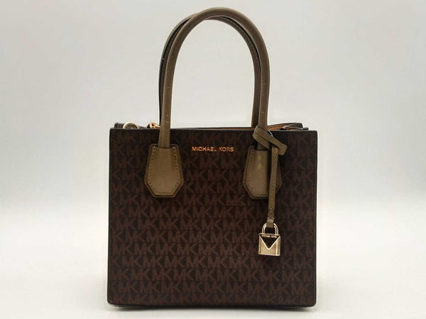 Michael Kors Mercer Tote Brown Aa0825ozsa