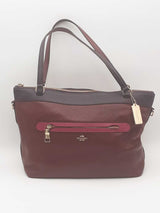 Coach Tyler Shoulder Bag Pebbled Leather Multi-color Aa0726pzsa