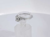 0.48 Cttw Diamond 14k White Gold Ring 2.2 Grams Size 6.5 Aa0825lzxsa