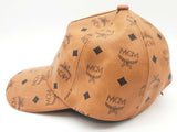 Mcm Visetos Cognac Tan Coated Canvas Ball Cap Do1125lxzde