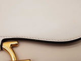 Salvatore Ferragamo Joanne Creme Leather Shoulder Bag Do0924orxde