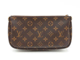 Louis Vuitton Pochette Accessoires In Monogram Canvas & Pink Strap Fw0326czxdu