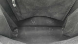 Saint Laurent Rive Gauche North South Tote In Black Cotton Canvas Fw0526pxzdu