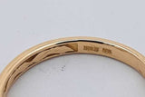 18k Yellow Gold Wedding Band 3.5 Grams Size 9.75 Eb1225lcrsa