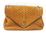 Ysl Saint Laurent Tri Quilt Pattern Envelope Medium Bag Sd1225izxdu