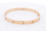 Cartier 18k Yellow Gold Love Bracelet Size 19 37.2 Grams Eb0924wrxzsa