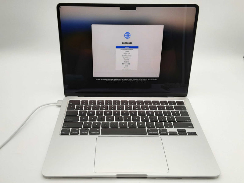 Apple A3113 Macbook Air 13 In Silver 256gb Ssd Laptop Do0225pxzde