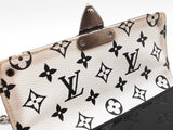 Louis Vuitton Wynwood Shoulder Bag In Black Monogram Vernis Leather & White Monogram Coated Canvas Fw0726rzxdu