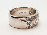 1.00 Cttw Lab Grown Diamonds 0.925 Silver 7.0g Ring Size 6.75 Do0525lopde