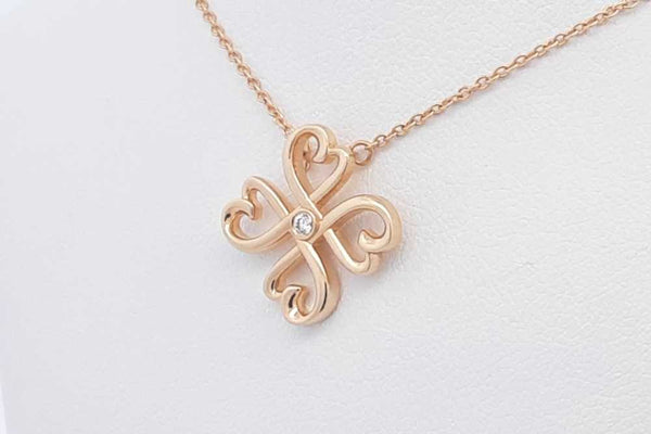 Tiffany & Co. Paloma Picasso Loving Heart Pendant Necklace 18k Yellow Gold 3.6 Grams 18 Inch Eb0425lpxsa