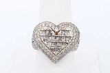 3.36cttw Diamond Cluster Ring In 10k Yellow Gold 6.5 Grams Size 8.25 Eb0826rxzde