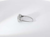.91 Ctw Diamonds 14k White Gold 14k 4.4 Grams Ring Size 8 Sd0625owrsa
