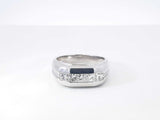 1.20 Cttw Diamond & 95% Platinum Ring 17.4 Grams Size 9.75 Fw0926izxdu