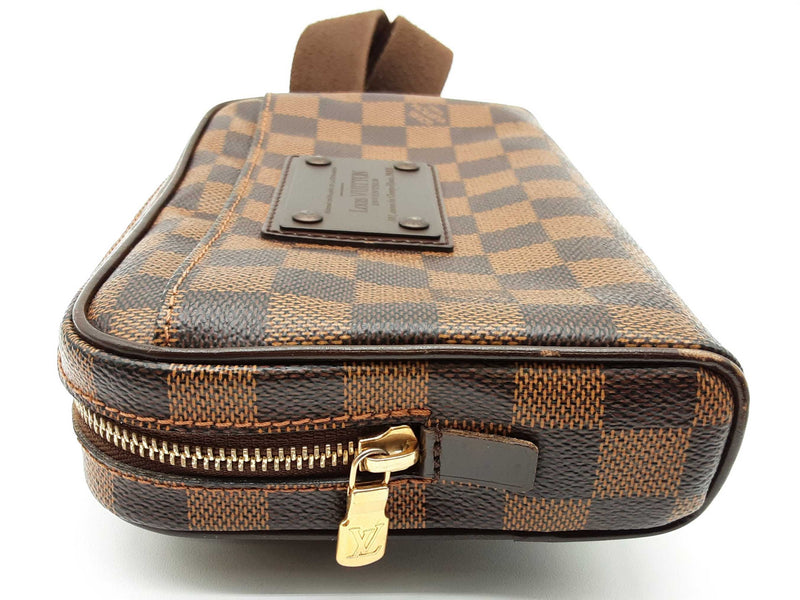 Louis Vuitton Brooklyn Brown Damier Ebene Bum Bag Do0425icxde