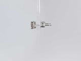 0.50 Cttw Diamond 14k White Gold .6 Grams Earrings Aa0325wrzsa