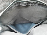 Hermes Herline Gray Toile Canvas Backpack Do0526orxde