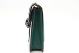 Bvlgari Serpenti Forever Green Leather Crossbody Bag Eb0826wxzdu