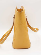 Louis Vuitton Monogram Vernis Yellow Patent Leather Avalon Tote Bag Eb0626oxzsa
