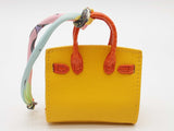 Yellow Orange Boutique Mini Bag Charm Do0725ede