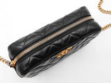 Chanel Coco Crush Camera Case In Black Lambskin Fw0426orzxdu