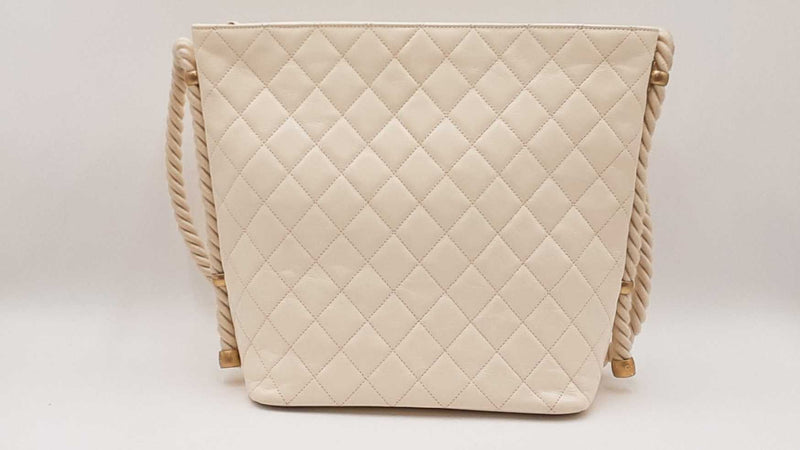 Chanel 2019 En Vogue Rope Hobo Bag White Aa0525olxzdu