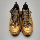 Burberry Arthur Gold Metallic Sneakers Size 46 Hs1023lzxsa