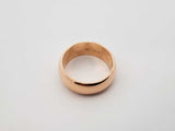 14k Yellow Gold Wide Wedding Band 6.9 Grams Size 6 Fw0425ozxdu