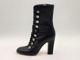 Jimmy Choo Malta Leather Boots Black Size 38.5 Aa0725oxzsa
