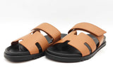 Hermes Chypre Brown Sandals Size 10 Sd0926pzxde